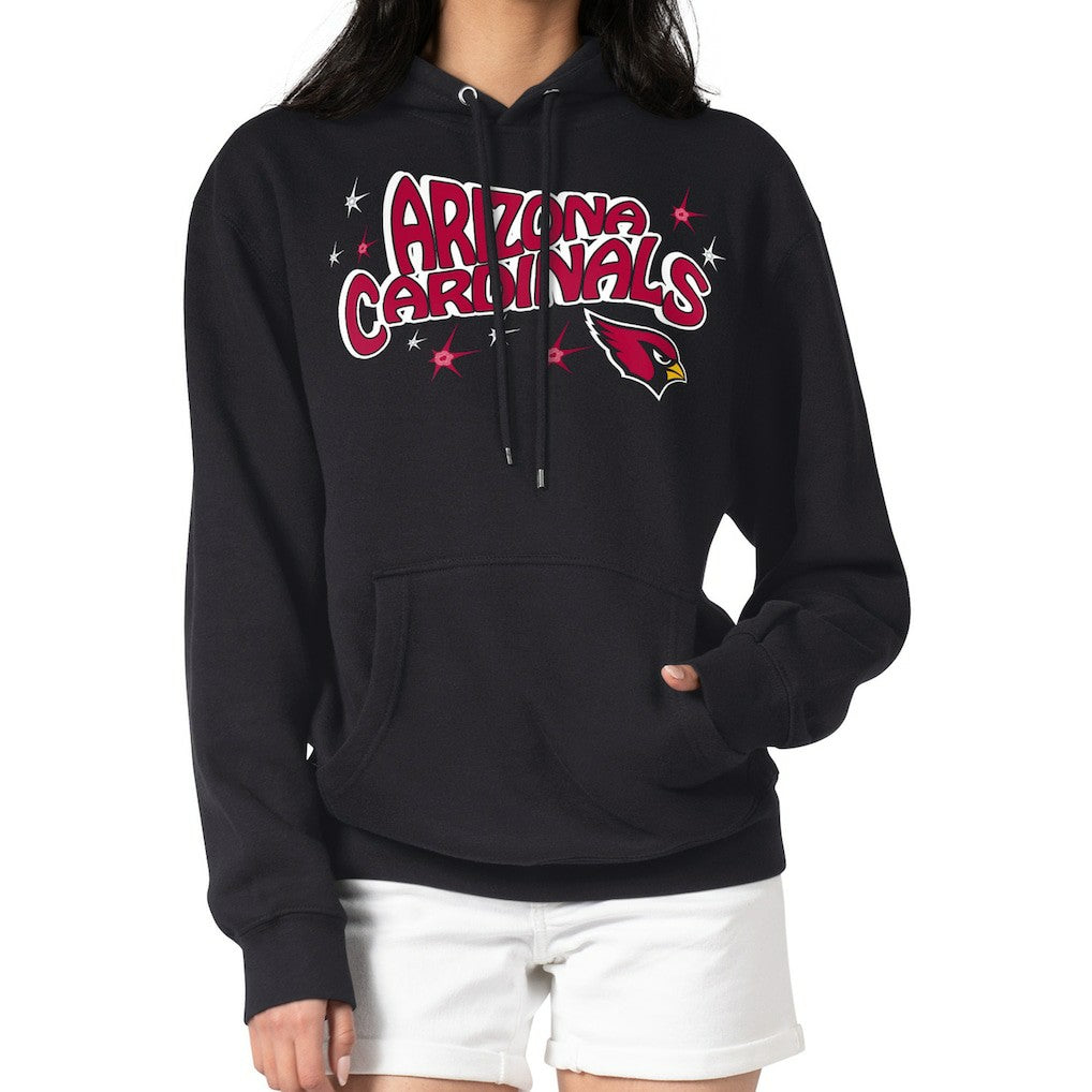 Arizona Cardinals Starter Women's Fireworks Fleece Pullover Hoodie | NFL Sale