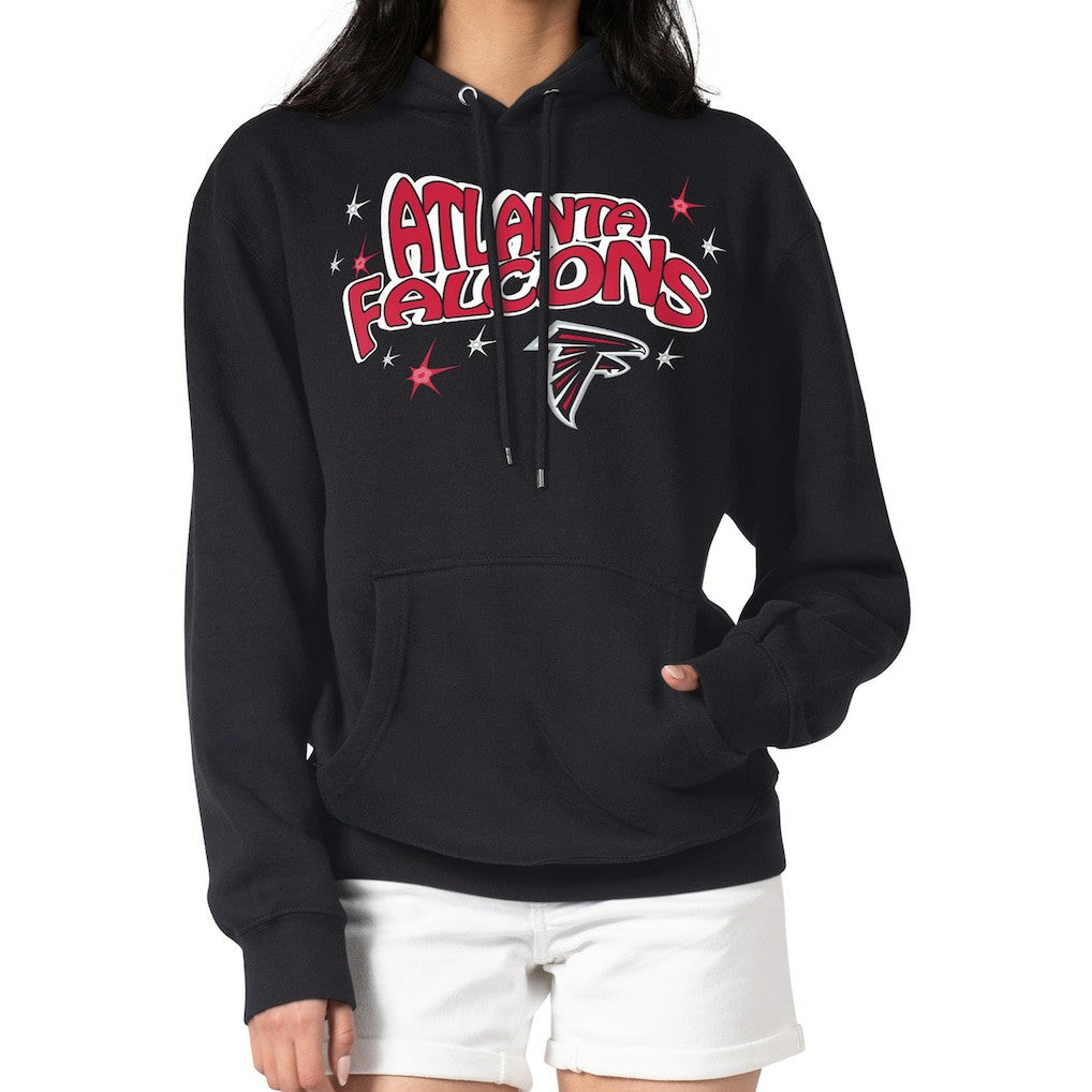 Atlanta Falcons Starter Women's Fireworks Fleece Pullover Hoodie | NFL Sale