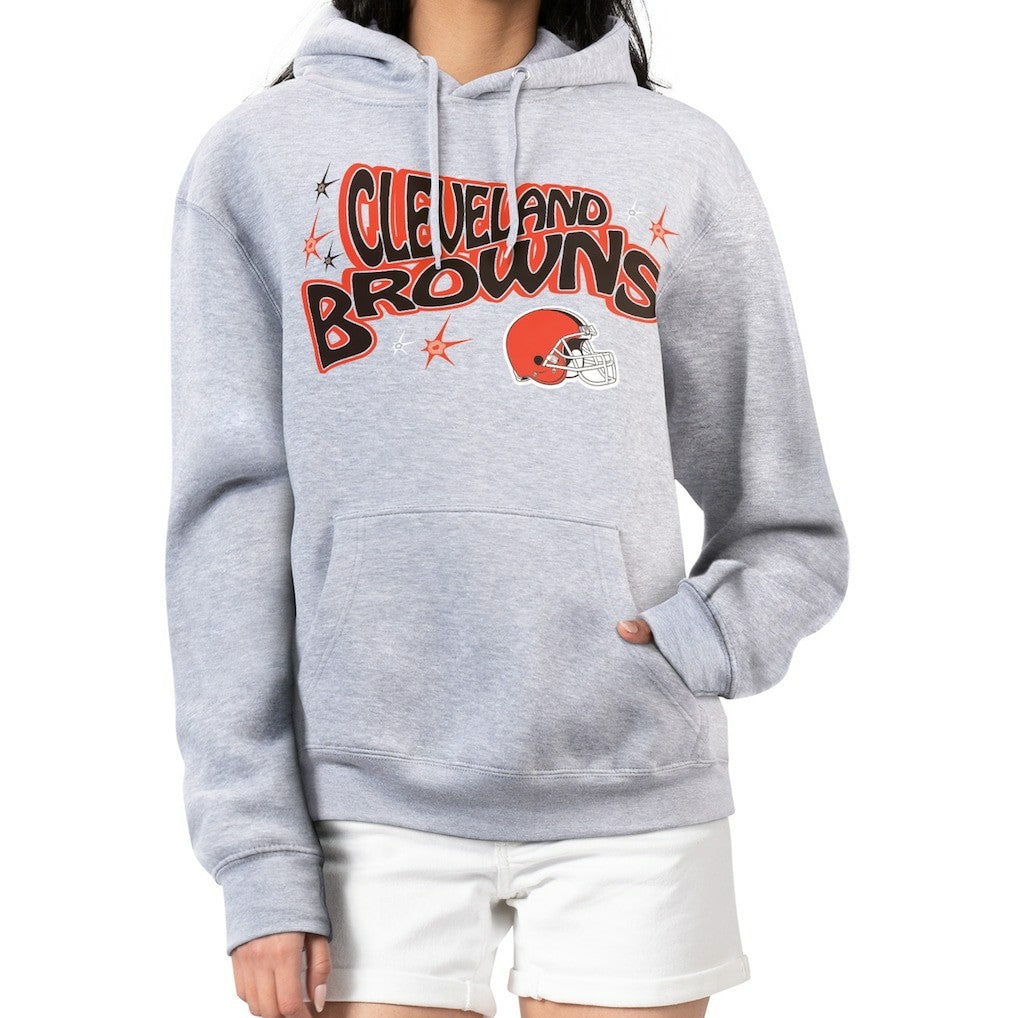 Cleveland Browns Starter Women's Fireworks Fleece Pullover Hoodie | NFL On sale