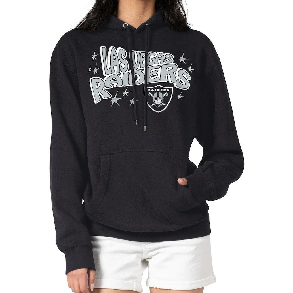 Las Vegas Raiders Starter Women's Fireworks Fleece Pullover Hoodie | NFL Near me