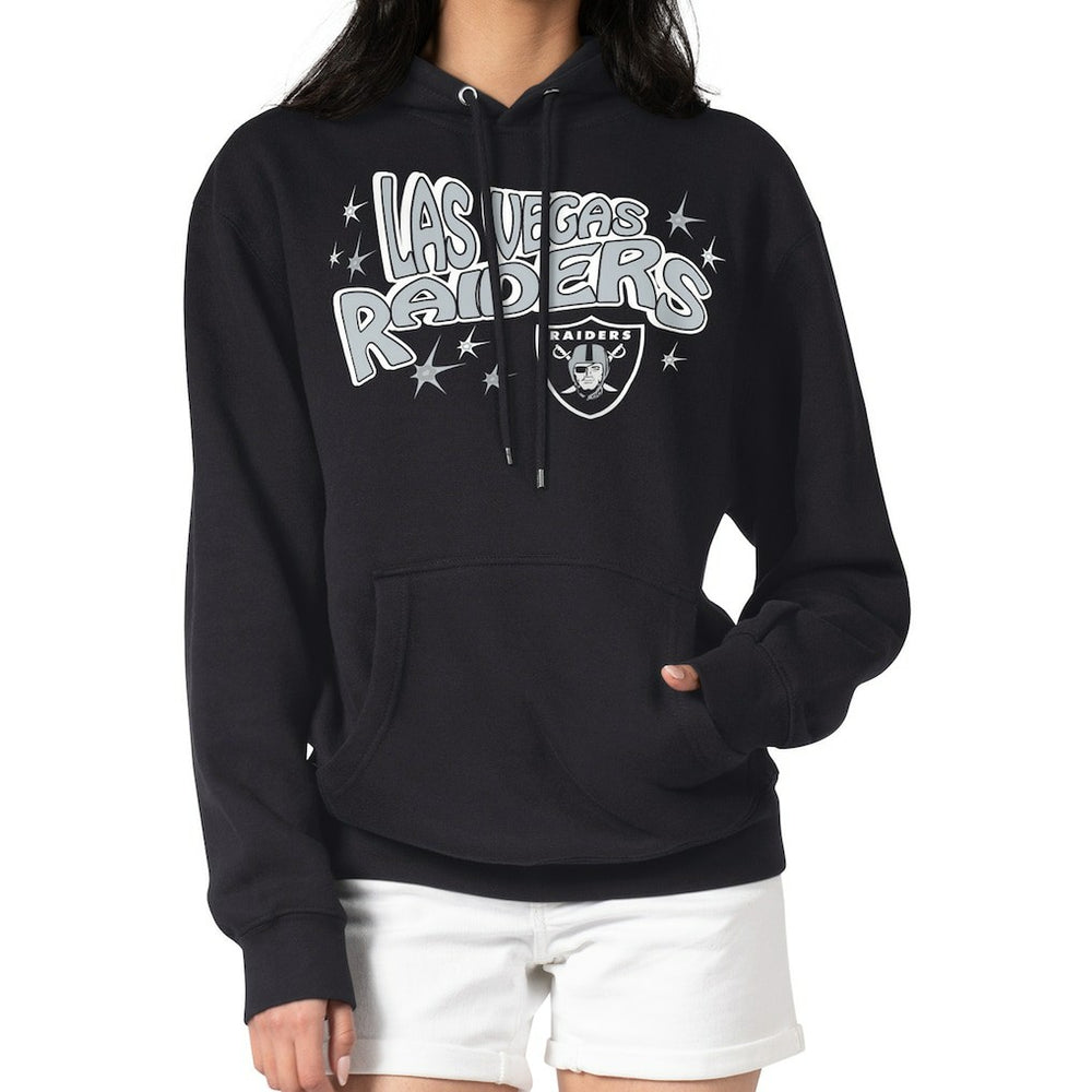 Las Vegas Raiders Starter Women's Fireworks Fleece Pullover Hoodie | NFL Near me