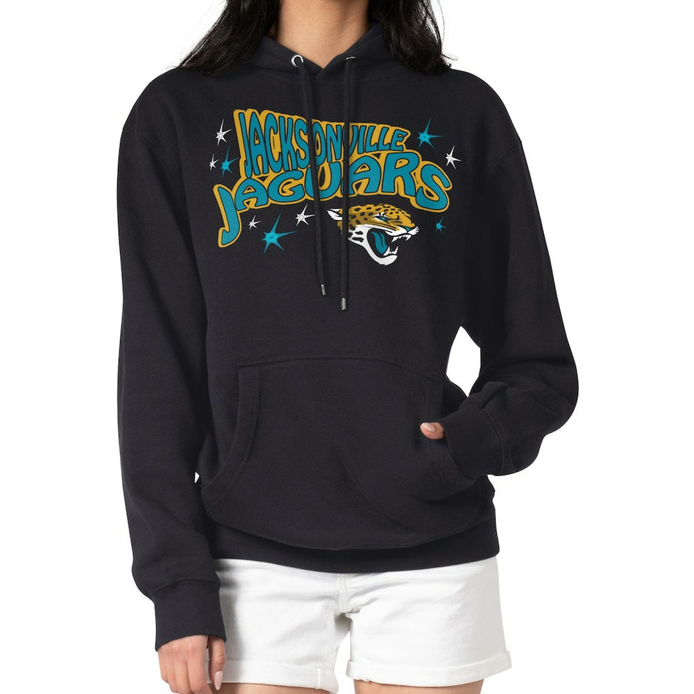 Jacksonville Jaguars Starter Women's Fireworks Fleece Pullover Hoodie | NFL New