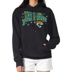 Jacksonville Jaguars Starter Women's Fireworks Fleece Pullover Hoodie | NFL New