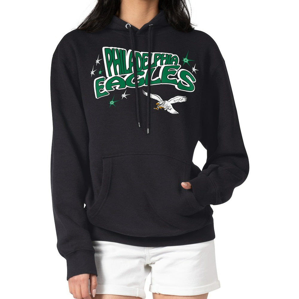 Philadelphia Eagles Starter Women's Fireworks Fleece Pullover Hoodie | NFL Online
