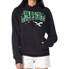 Philadelphia Eagles Starter Women's Fireworks Fleece Pullover Hoodie | NFL Online