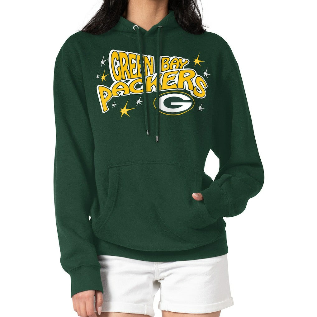Green Bay Packers Starter Women's Fireworks Fleece Pullover Hoodie | NFL On sale