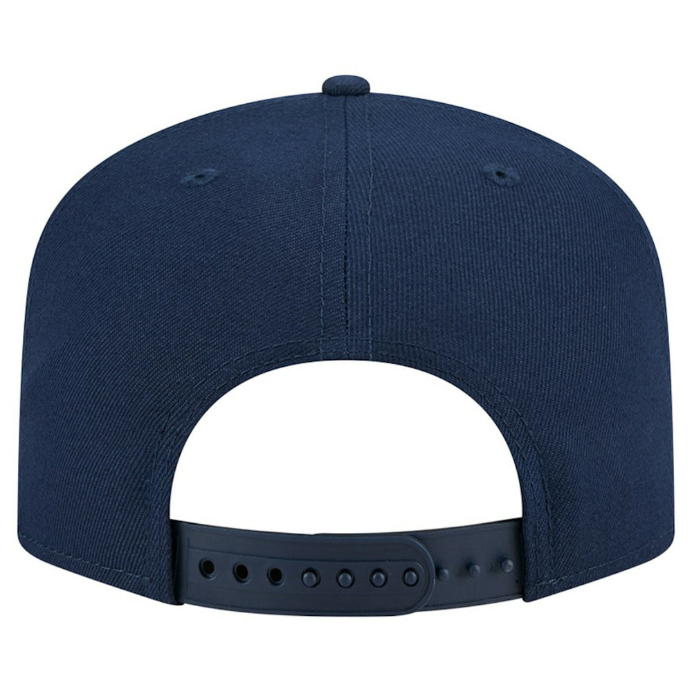 Navy Indiana Pacers Core Logo A-Frame 9FIFTY Snapback Hat | NBA