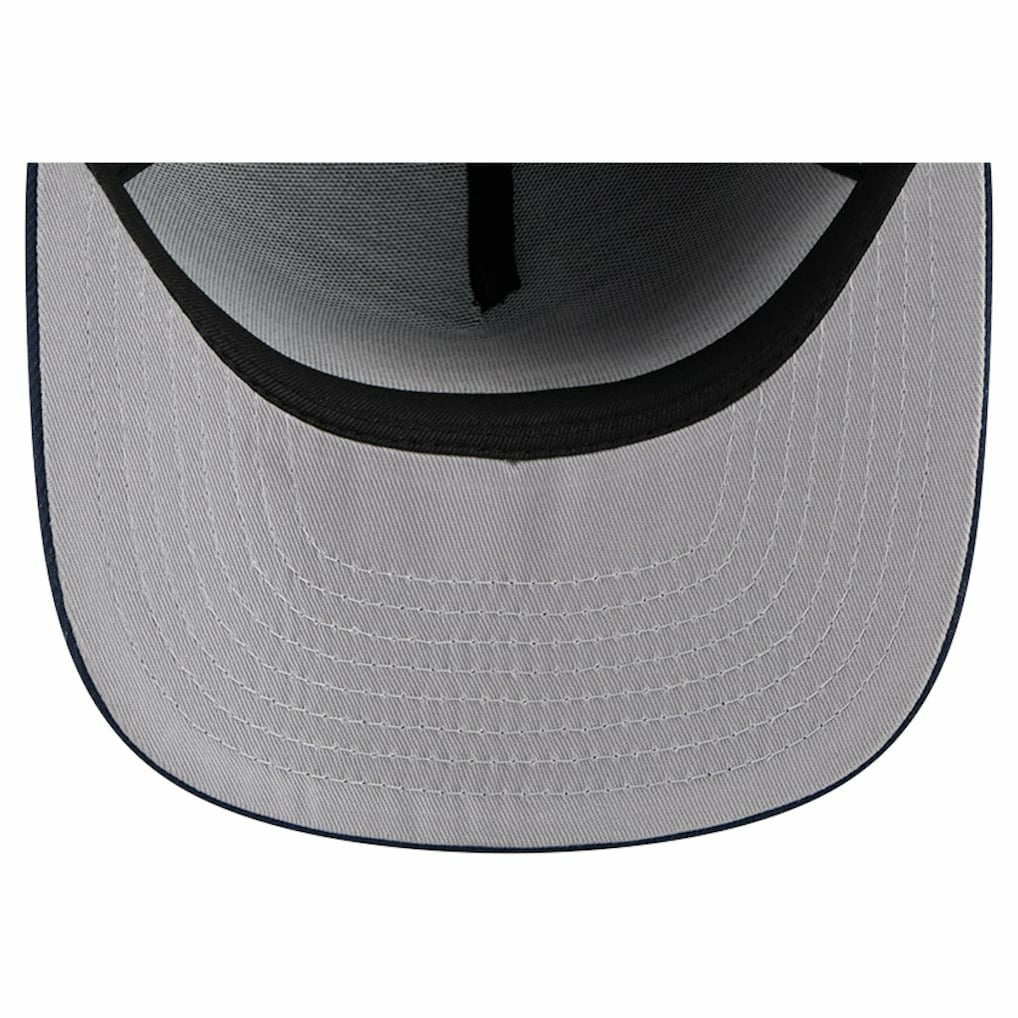 Navy Indiana Pacers Core Logo A-Frame 9FIFTY Snapback Hat | NBA