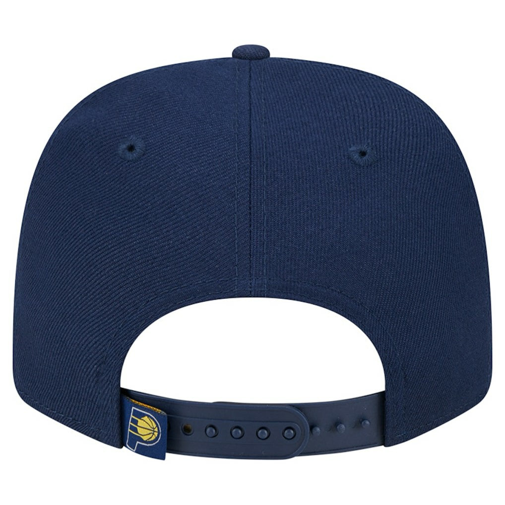 Navy Indiana Pacers Core Logo 9SEVENTY Stretch-Snap Hat | NBA