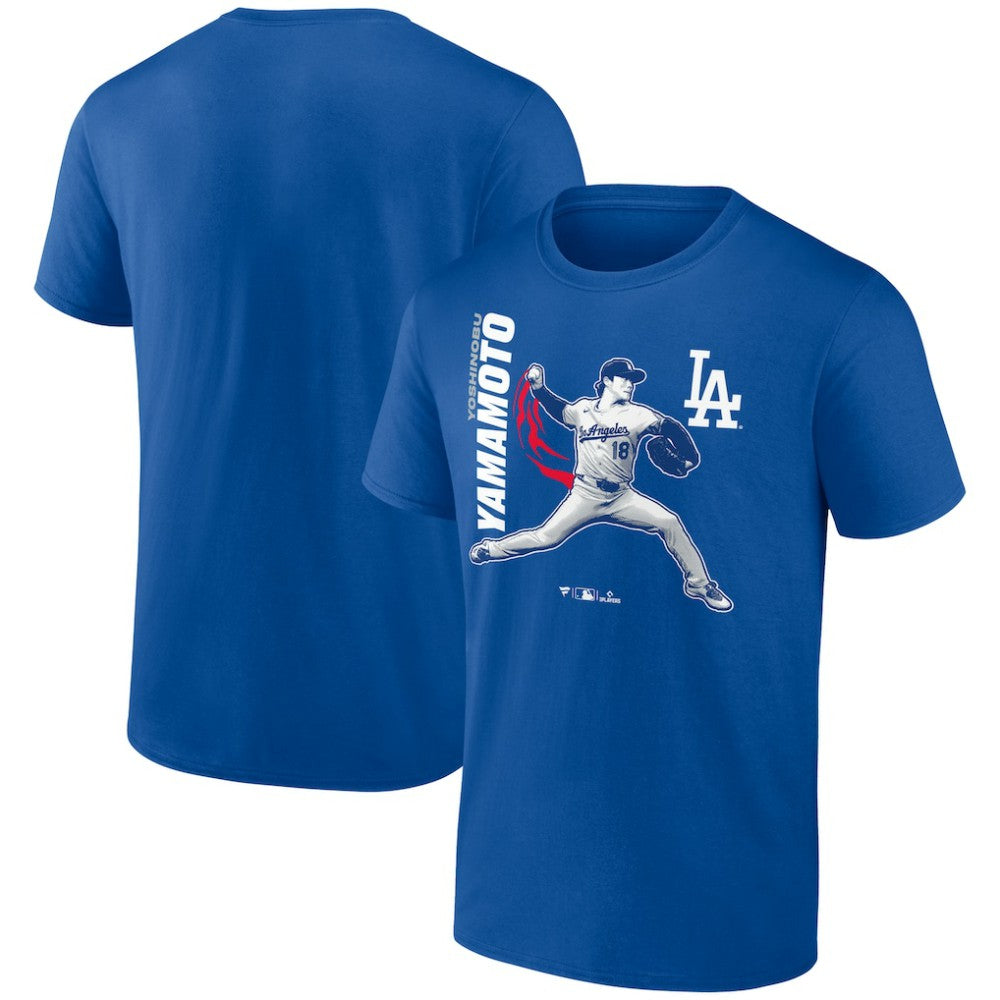 Yoshinobu Yamamoto Los Angeles Dodgers Player Graphic T-Shirt - MLB T-shirts
