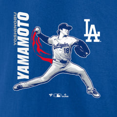 Yoshinobu Yamamoto Los Angeles Dodgers Player Graphic T-Shirt - MLB T-shirts