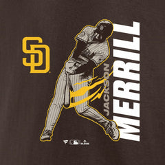 Jackson Merrill San Diego Padres Player Graphic T-Shirt - MLB T-shirts