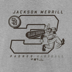 Jackson Merrill San Diego Padres Player Graphic T-Shirt - MLB T-shirts