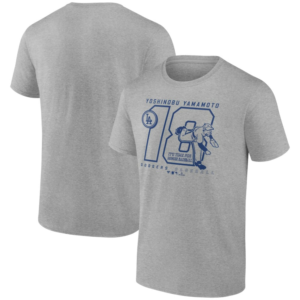 Yoshinobu Yamamoto Los Angeles Dodgers Player Graphic T-Shirt - MLB T-shirts