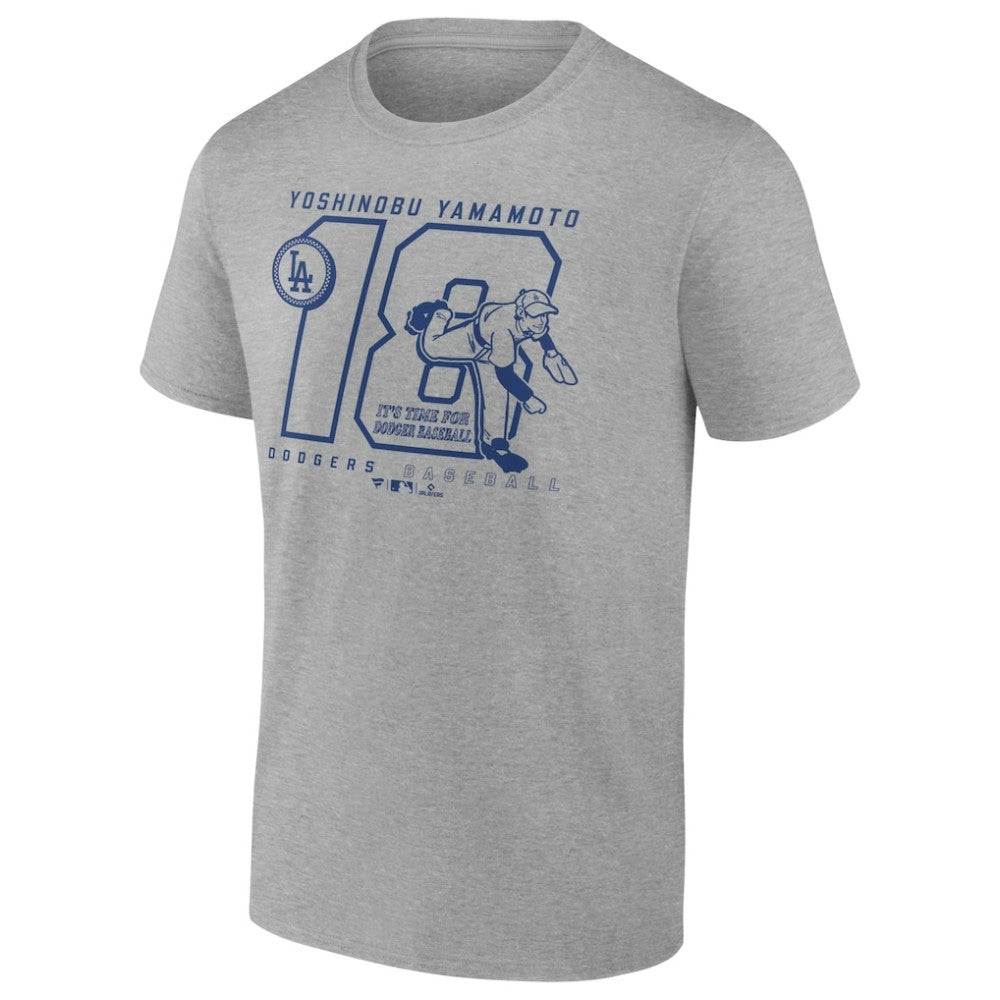 Yoshinobu Yamamoto Los Angeles Dodgers Player Graphic T-Shirt - MLB T-shirts