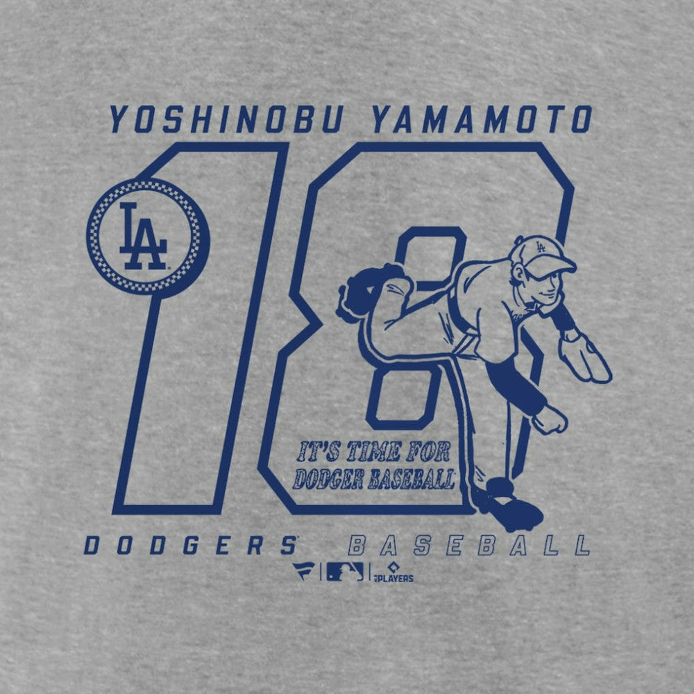 Yoshinobu Yamamoto Los Angeles Dodgers Player Graphic T-Shirt - MLB T-shirts