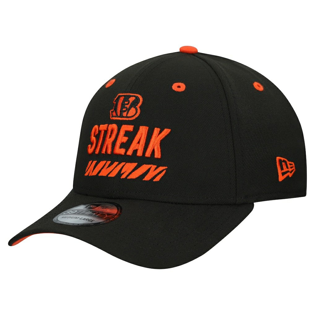 Cincinnati Bengals STREAK Season Ticket Member 39THIRTY Flex Hat | NFL Hot