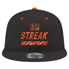 Cincinnati Bengals STREAK Season Ticket Member 9FIFTY Snapback Hat | NFL Outlet