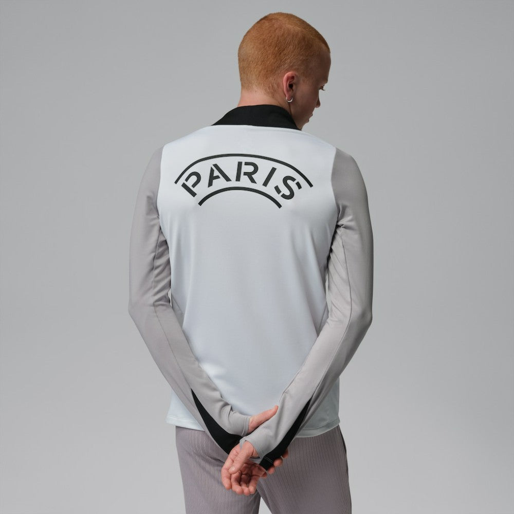 Paris Saint-Germain Jordan Brand Men's Strike Drill Quarter-Zip Long Sleeve Dri-FIT Top