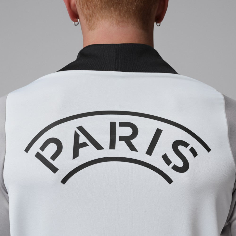 Paris Saint-Germain Jordan Brand Men's Strike Drill Quarter-Zip Long Sleeve Dri-FIT Top