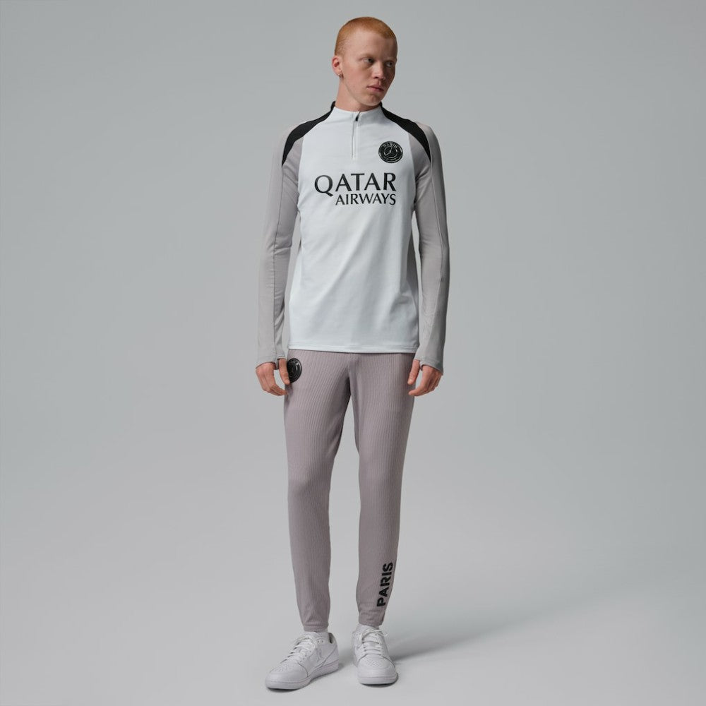 Paris Saint-Germain Jordan Brand Men's Strike Drill Quarter-Zip Long Sleeve Dri-FIT Top