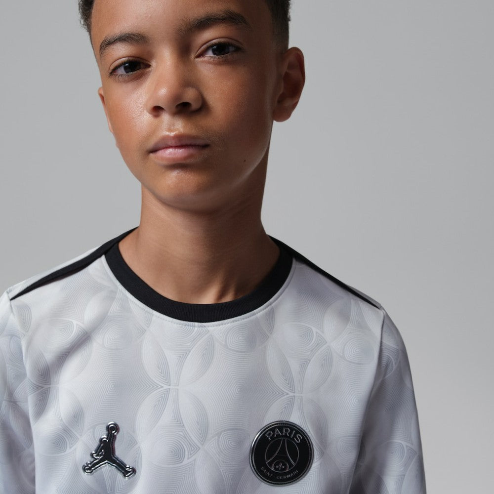 Paris Saint-Germain Jordan Brand Youth Long Sleeve Pre-Match Dri-FIT Top