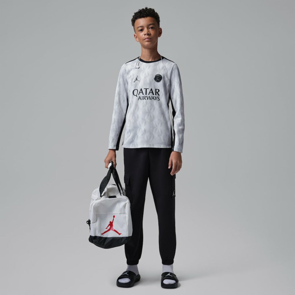 Paris Saint-Germain Jordan Brand Youth Long Sleeve Pre-Match Dri-FIT Top
