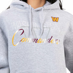 Washington Commanders G-III 4Her by Carl Banks Women's Shadow Logo Fleece Pullover Hoodie | NFL Hot