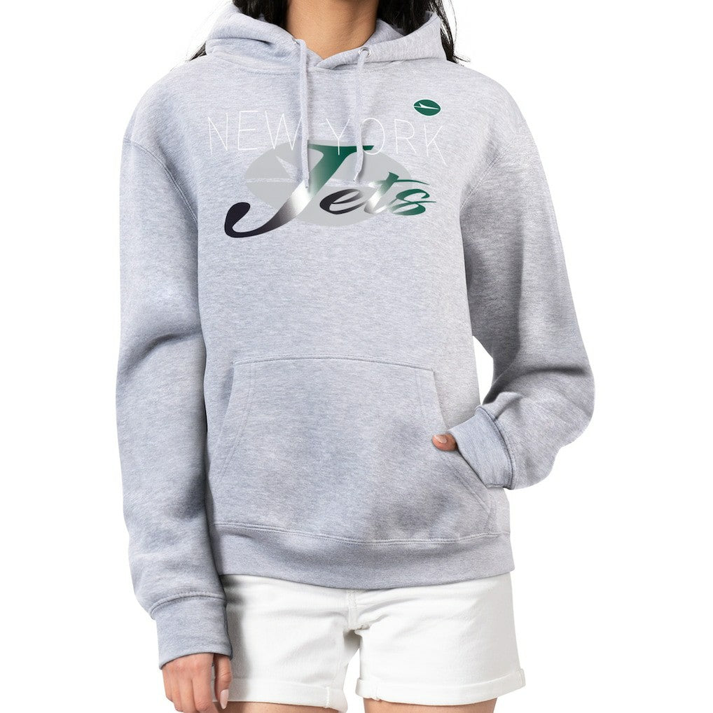New York Jets G-III 4Her by Carl Banks Women's Shadow Logo Fleece Pullover Hoodie | NFL Near me