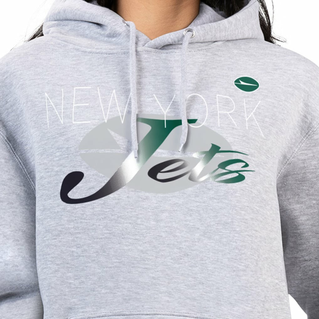 New York Jets G-III 4Her by Carl Banks Women's Shadow Logo Fleece Pullover Hoodie | NFL Near me