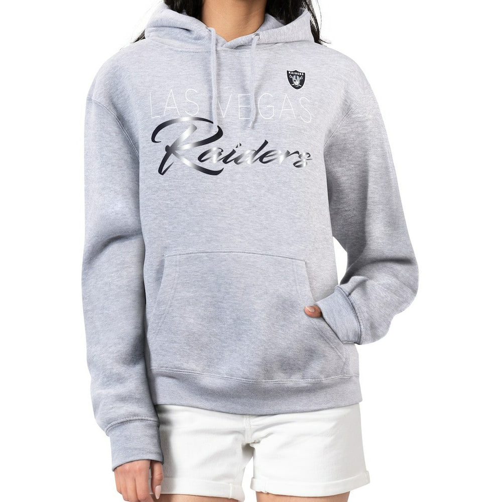 Las Vegas Raiders G-III 4Her by Carl Banks Women's Shadow Logo Fleece Pullover Hoodie | NFL On sale