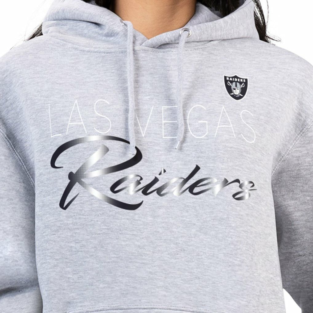 Las Vegas Raiders G-III 4Her by Carl Banks Women's Shadow Logo Fleece Pullover Hoodie | NFL On sale