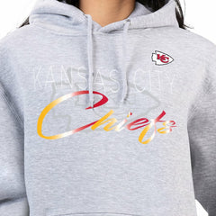 Kansas City Chiefs G-III 4Her by Carl Banks Women's Shadow Logo Fleece Pullover Hoodie | NFL Sale