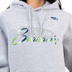 Seattle Seahawks G-III 4Her by Carl Banks Women's Shadow Logo Fleece Pullover Hoodie | NFL Sale
