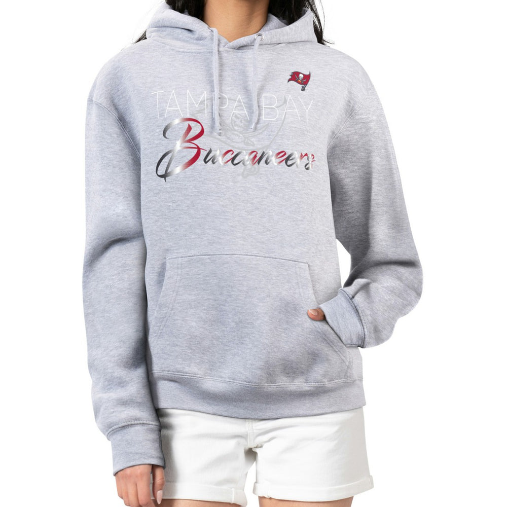 Tampa Bay Buccaneers G-III 4Her by Carl Banks Women's Shadow Logo Fleece Pullover Hoodie | NFL US
