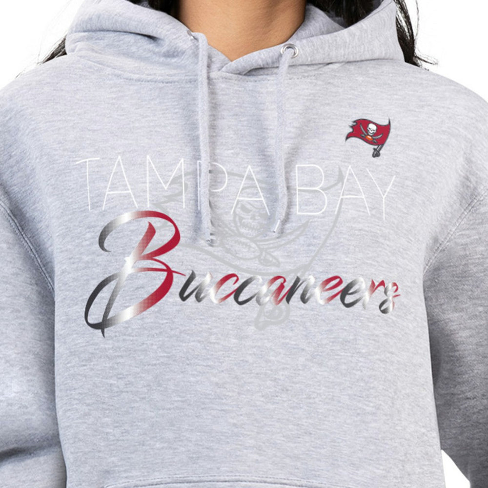 Tampa Bay Buccaneers G-III 4Her by Carl Banks Women's Shadow Logo Fleece Pullover Hoodie | NFL US