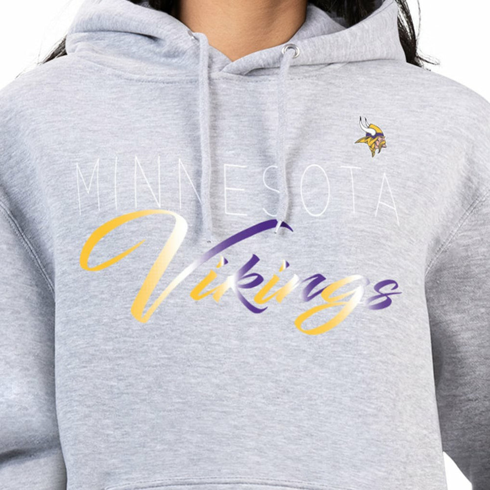 Minnesota Vikings G-III 4Her by Carl Banks Women's Shadow Logo Fleece Pullover Hoodie | NFL Hot
