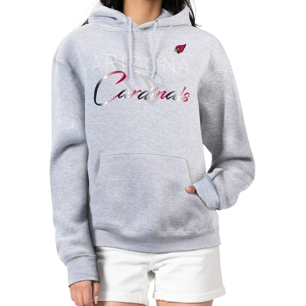 Arizona Cardinals G-III 4Her by Carl Banks Women's Shadow Logo Fleece Pullover Hoodie | NFL Discount
