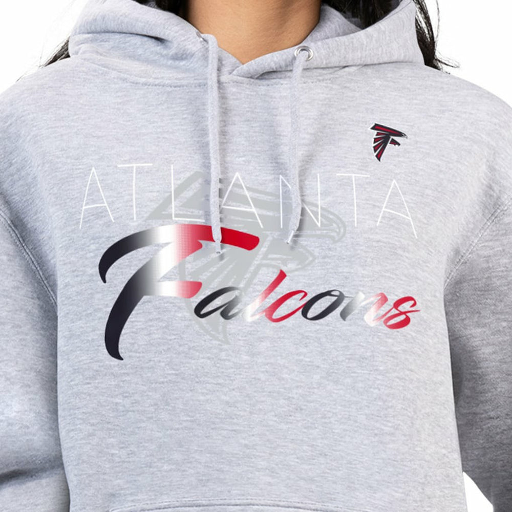 Atlanta Falcons G-III 4Her by Carl Banks Women's Shadow Logo Fleece Pullover Hoodie | NFL Online