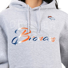 Denver Broncos G-III 4Her by Carl Banks Women's Shadow Logo Fleece Pullover Hoodie | NFL Outlet