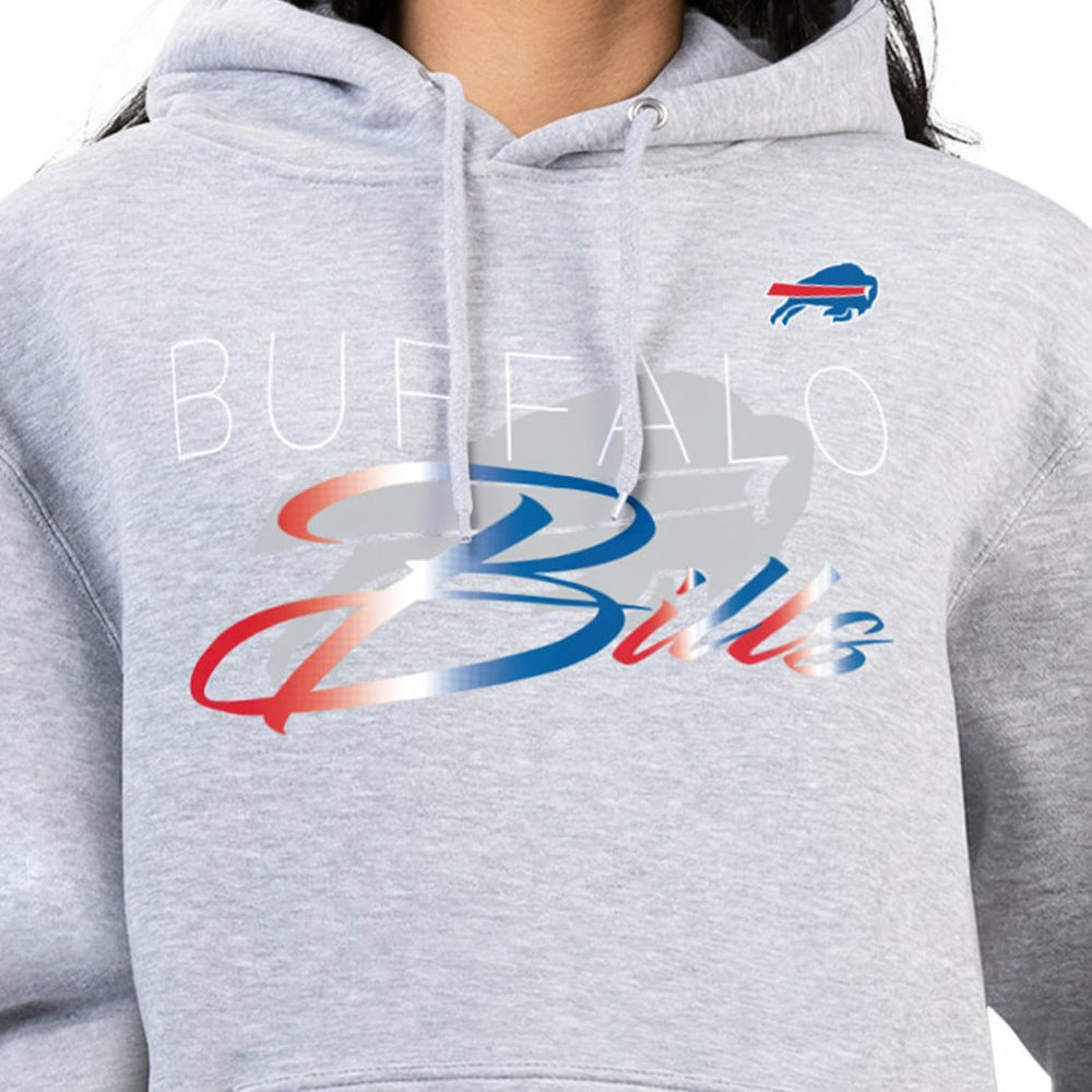 Buffalo Bills G-III 4Her by Carl Banks Women's Shadow Logo Fleece Pullover Hoodie | NFL Sale