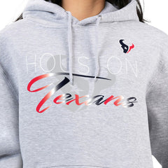 Houston Texans G-III 4Her by Carl Banks Women's Shadow Logo Fleece Pullover Hoodie | NFL Online
