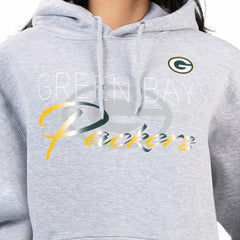Green Bay Packers G-III 4Her by Carl Banks Women's Shadow Logo Fleece Pullover Hoodie | NFL Sale