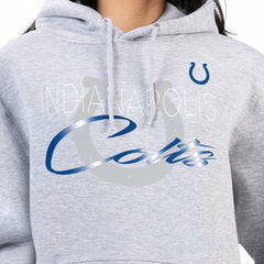 Indianapolis Colts G-III 4Her by Carl Banks Women's Shadow Logo Fleece Pullover Hoodie | NFL New