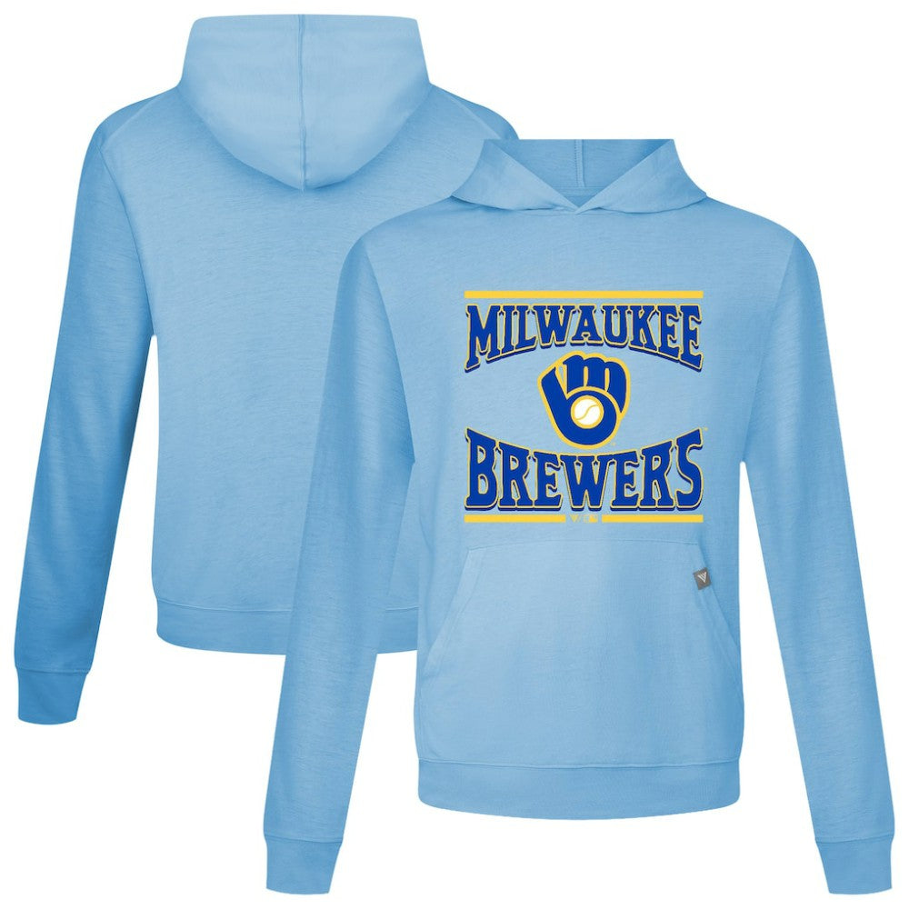 Milwaukee Brewers Levelwear Big Brew Relay Pullover Hoodie - MLB Hoodies