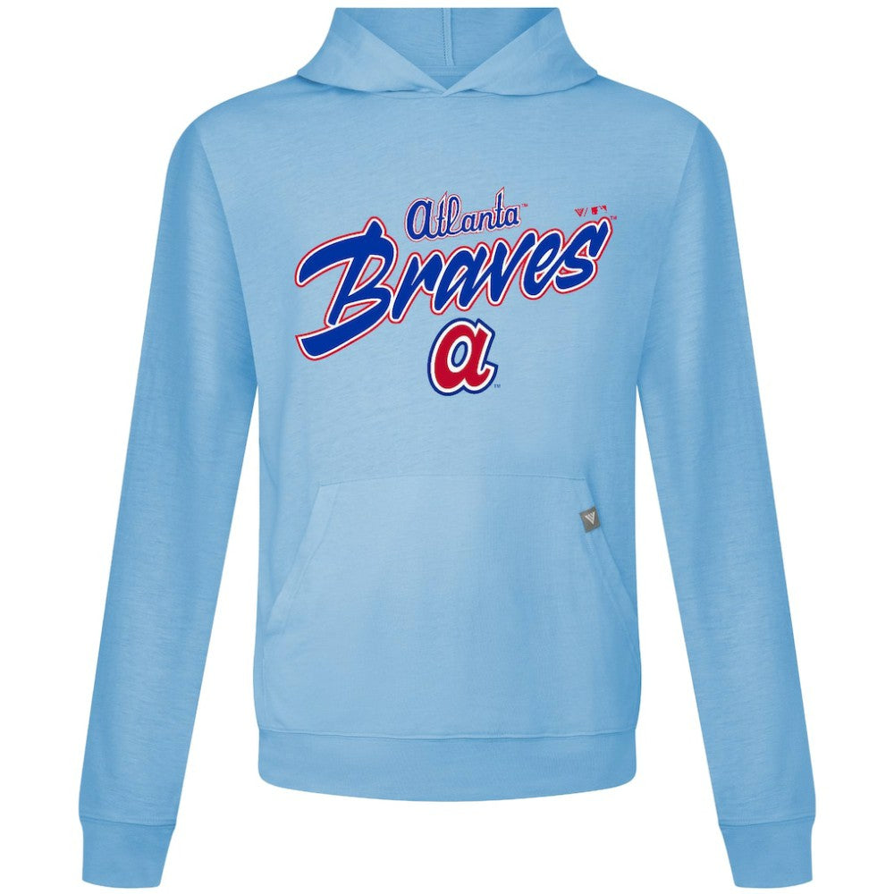 Atlanta Braves Levelwear Defiant Relay Pullover Hoodie - MLB Hoodies