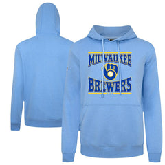 Milwaukee Brewers Levelwear Big Brew Podium Pullover Hoodie - MLB Hoodies