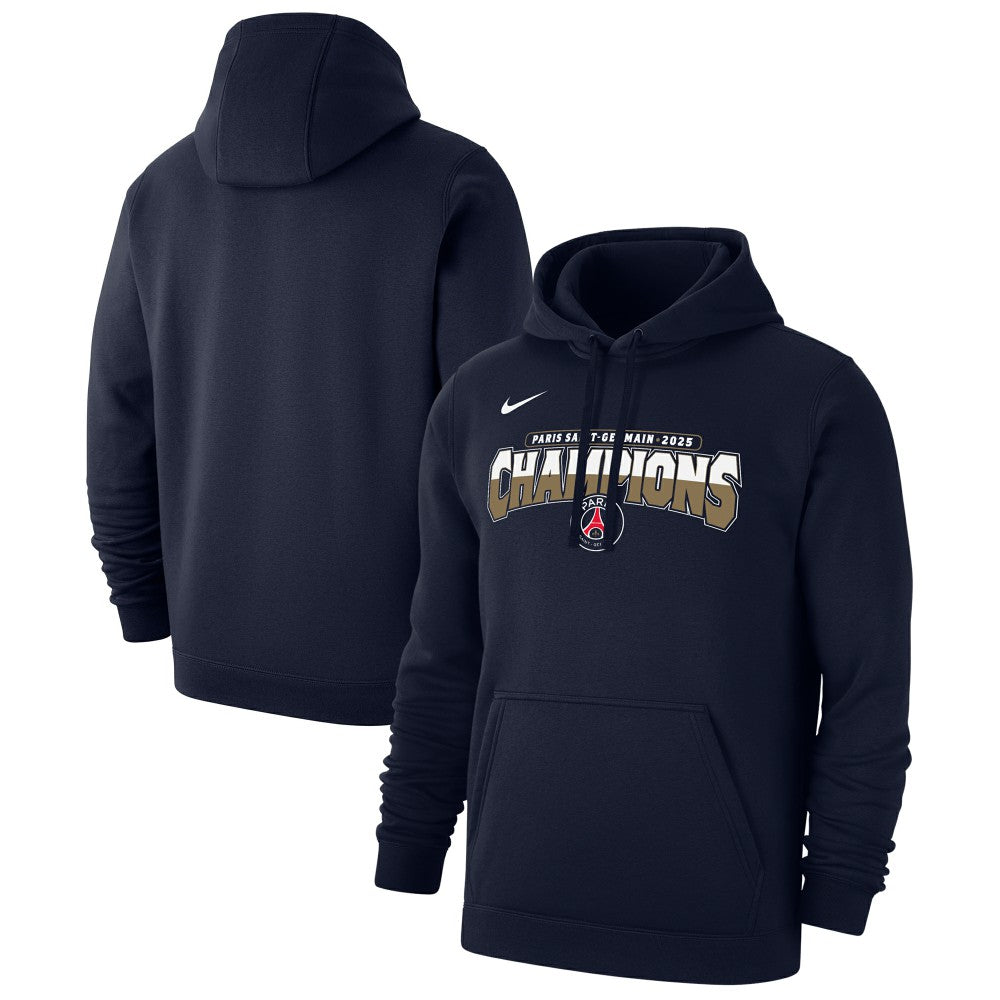 Paris Saint-Germain 2025 Champions League Winners Club Pullover Hoodie
