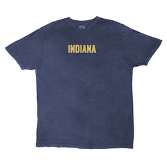 Denim Indiana Pacers Stadium Essentials Unisex Oversized Vintage Wash T-Shirt | NBA