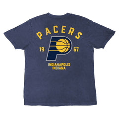 Denim Indiana Pacers Stadium Essentials Unisex Oversized Vintage Wash T-Shirt | NBA